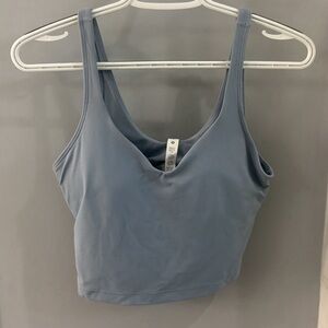 lululemon athletica Blue Tank Top